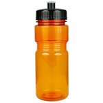 20oz Translucent Recreation Bottle with Push Pull Lid
