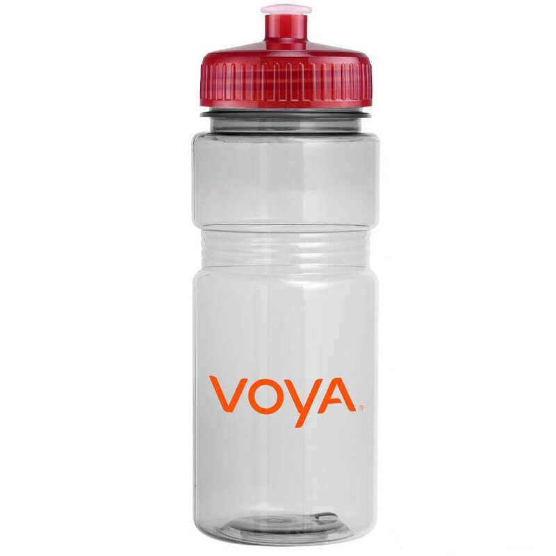 Main Product Image for 20oz Translucent Recreation Bottle with Push Pull Lid