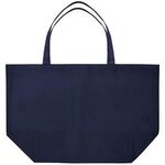 20x13 Eco-Friendly 80GSM Non-Woven Tote - Navy Blue