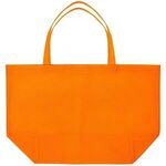 20x13 Eco-Friendly 80GSM Non-Woven Tote - Orange