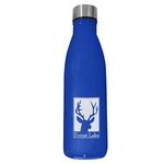 21 Oz. Glass Swiggy Bottle - Blue