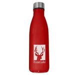 21 Oz. Glass Swiggy Bottle - Red