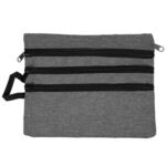 210D Heathered 4-Pocket Accessory Pouch