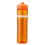 22 Oz Polysure Spirit Bottle - Translucent Orange
