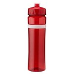 22 Oz Polysure Spirit Bottle - Translucent Red