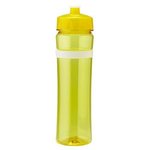 22 Oz Polysure Spirit Bottle - Translucent Yellow