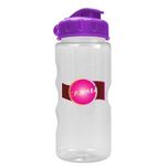 22 oz. Bottle - Flip Lid - Digital - Clear