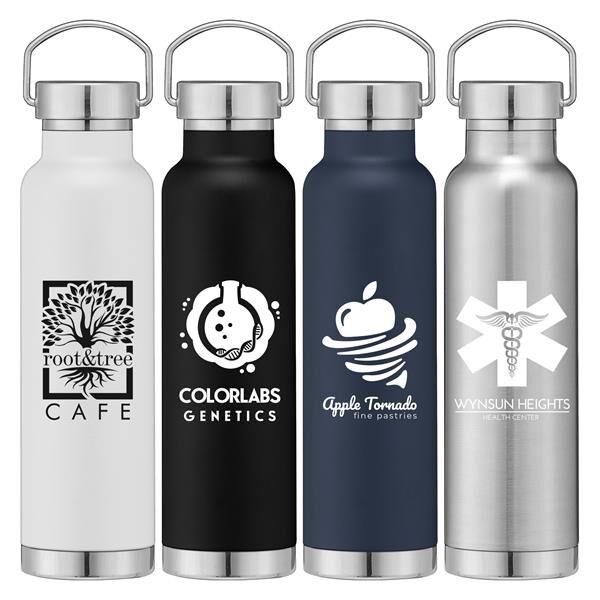 Main Product Image for Apollo - 22 oz. Double Wall Stainless Steel Water Bottle W/ Lid