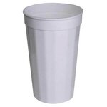 22 oz. Fluted Stadium Cup - White