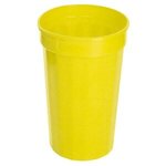 22 oz. Fluted Stadium Cup - Yellow