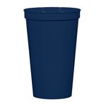 22 Oz. Full Color Big Game Stadium Cup - Navy Blue