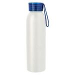 22 Oz. Full Color Darby Aluminum Bottle - White