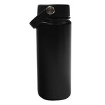 22 Oz. Full Color Hudson Stainless Steel Bottle - Black