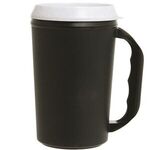 22 oz. Insulated Travel Mug - Black