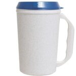 22 oz. Insulated Travel Mug - Granite-blue