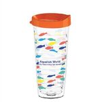 22 oz. Karma Tumbler, Full Color Digital - Orange