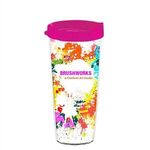 22 oz. Karma Tumbler, Full Color Digital - Pink