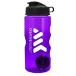 22 Oz. Mini Shaker Bottle with Flip Lid -  