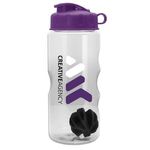 22 Oz. Mini Shaker Bottle with Flip Lid -  