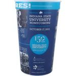 22 oz. Smooth Walled Stadium Cup with RealColor360 Imprint -  