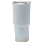 22 oz. Stainless Steel, Double Walled, Vacuum Insulated - White