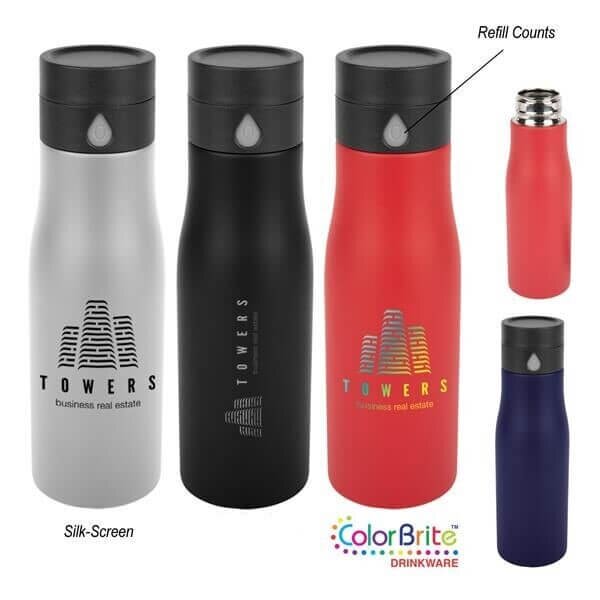 Main Product Image for 22 Oz. Stainless Steel Hydro Bottle