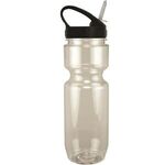 22 oz. Translucent Bike Bottle with Sport Sip Lid - Clear