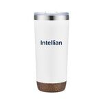 22 Oz. Vacuum Tumbler with Cork Bottom -  