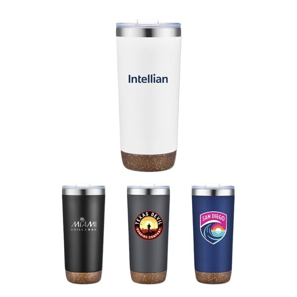 Main Product Image for 22 Oz. Vacuum Tumbler with Cork Bottom