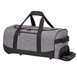 22" Rolling Carry-On Duffel - Gray