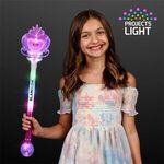 Big Light Up Heart Princess Wand 22.5"