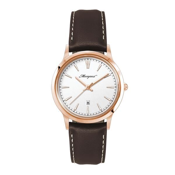 Main Product Image for 22MM STEEL ROSE GOLD CASE, 3 HAND MVMT, WHITE DIAL...