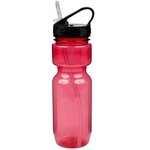 22oz Translucent Bike Bottle with Sport Sip Lid 