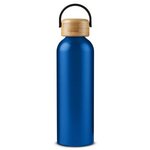 23.6 oz. Refresh Aluminum Bottle w/ Bamboo Lid - Blue