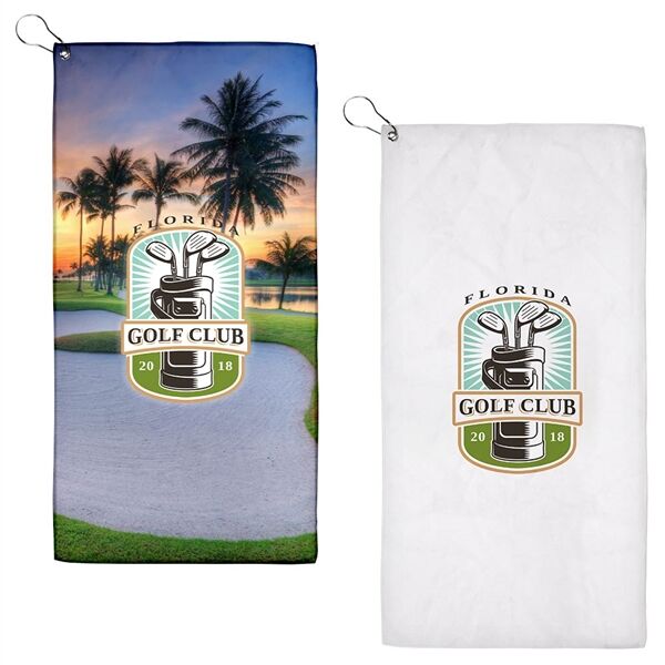 Main Product Image for 23x12 Sublimated Golf Towel - 200GSM