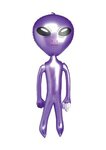 24" Alien Inflate -  