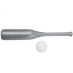 24" BigBopper Baseball Bat and Ball Set