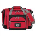 24 Can Convertible Duffel Cooler - Red