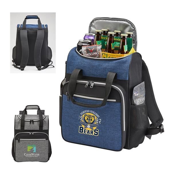 Main Product Image for 24-Can Heather Backpack Cooler