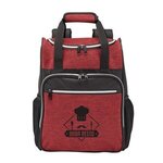 24-Can Heather Backpack Cooler -  