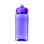 24 Oz Polysure(TM) Squared-Up Bottle - Translucent Purple
