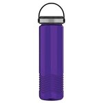 24 oz Slim Wave Bottle with EZ Grip lid - Transparent Violet