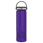 24 oz Slim Wave Bottle with EZ Grip lid - Transparent Violet