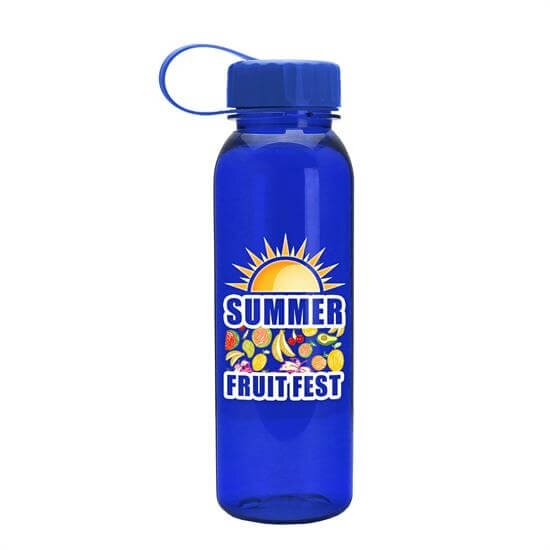 Main Product Image for USA Made 24 Oz Bottle & Tethered Lid - Full Color