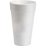 24 oz. Foam Cup - White