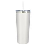 24 Oz. Full Color Colma Tumbler - White