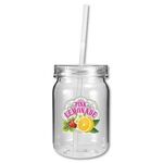 Buy Custom Imprinted 24 oz. Plastic Mason Jar, Full Color