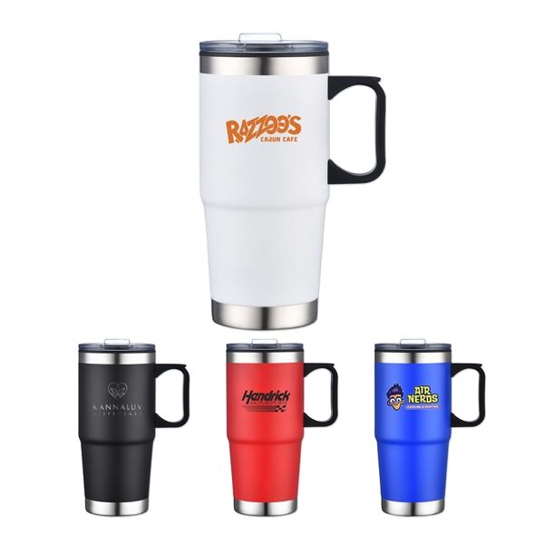 Main Product Image for 24 Oz. S/S Travel Mug with Stainless Steel Bottom