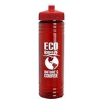24 oz. Slim Fit UpCycle rPET Bottle with Push-Pull Lid