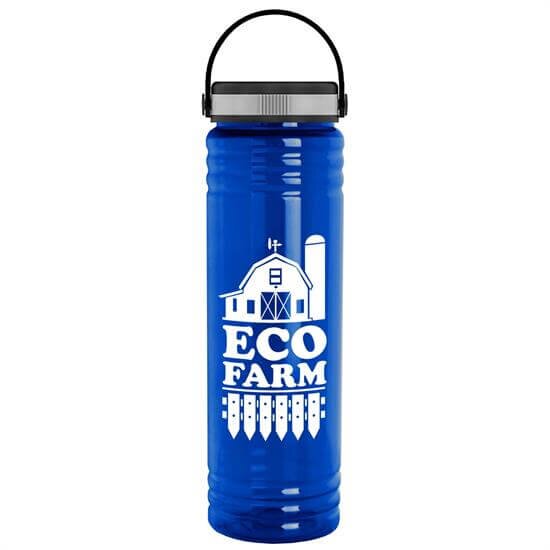 Main Product Image for 24 Oz Slim Fit Upcycle Rpet Bottles With Ez Grip Lid